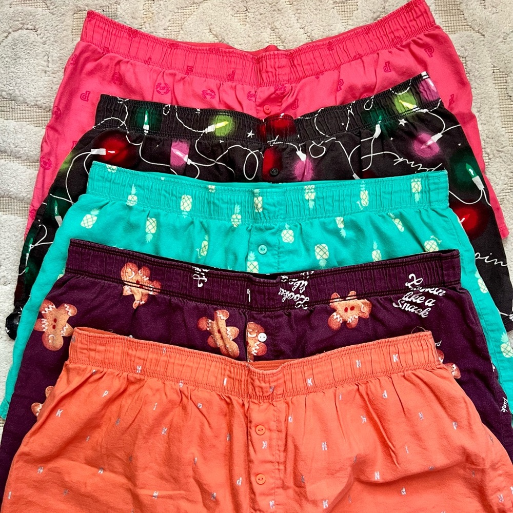PINK sleeping shorts